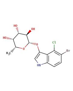 Astatech (2S,3R,4S,5R,6R)-2-[(5-BROMO-4-CHLORO-1H-INDOL-3-YL)OXY]-6-METHYLOXANE-3,4,5-TRIOL; 25MG; Purity 98%; MDL-MFCD00063687